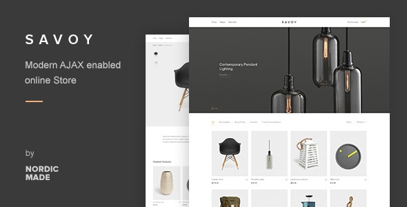 Savoy v2.3.6 - Minimalist AJAX WooCommerce Theme