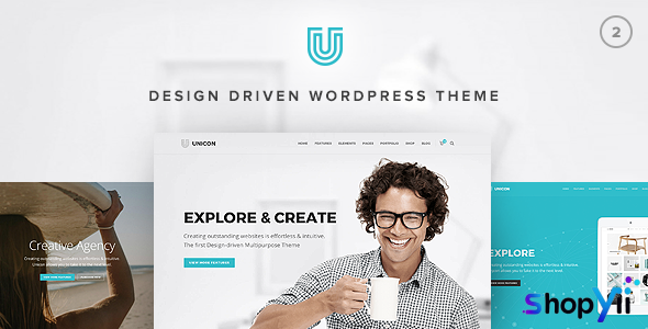 Unicon v2.8.1 - Design-Driven Multipurpose Theme
