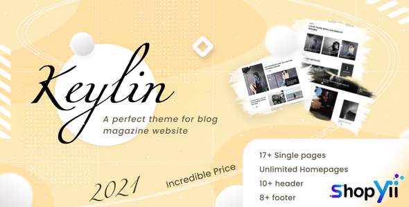 Keylin v1.5 - WordPress Magazine and Blog Theme