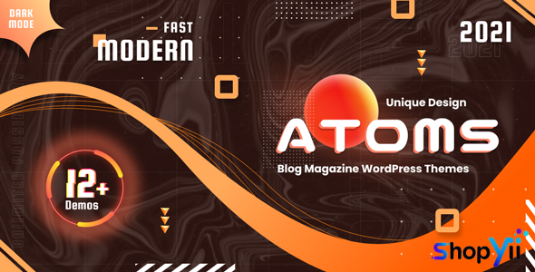 Atoms v1.3 - WordPress Magazine and Blog Theme