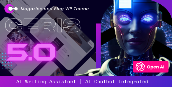 Ceris v1.4.1 - Magazine & Blog WordPress Theme