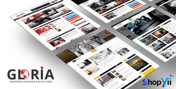 Gloria v2.9.1 - Multiple Concepts Blog Magazine