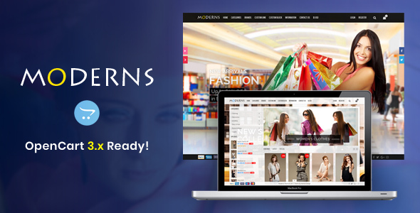 Moderns v3.3 - OpenCart Theme