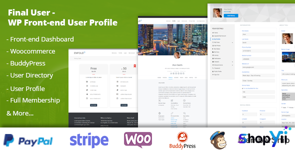 Final User v1.1.6 - WP Front-end User Profiles
