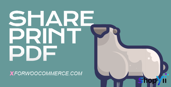 Share, Print and PDF Products for WooCommerce v2.5.6