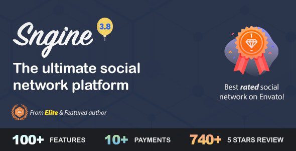 Sngine 4.0.4 – The Ultimate PHP Social Network Platform