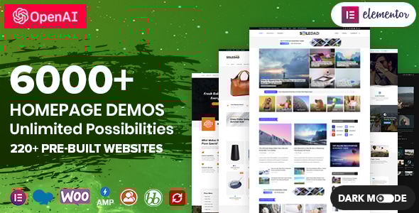 Soledad v7.9.0 - Multi-Concept Blog/Magazine WP Theme