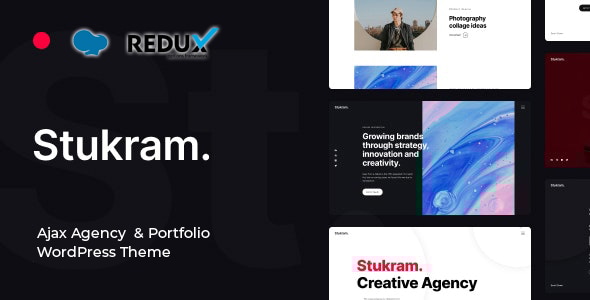Stukram v4.5 - AJAX Agency & Portfolio WordPress Theme