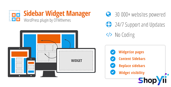 Sidebar & Widget Manager v4.0