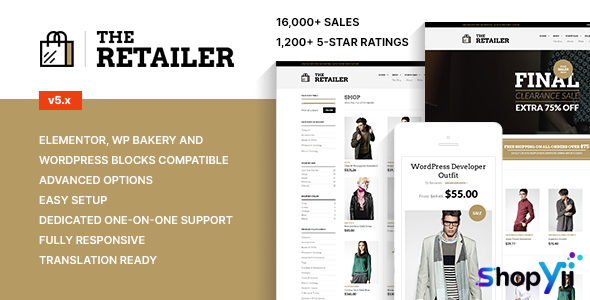 The Retailer v3.2.7 - Responsive WordPress Theme