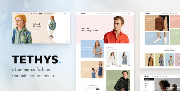 Tethys v1.3.1 - Fashion and Minimalism Theme