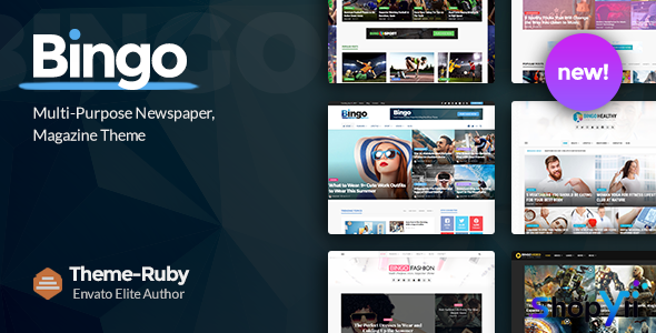 Bingo v3.0 - Multi-Purpose Newspaper & Magazine Theme