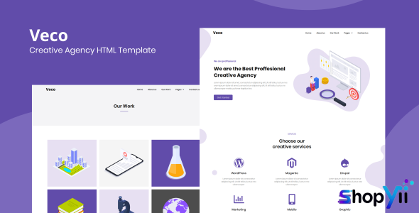 Veco v1.0 - Creative Agency HTML Template