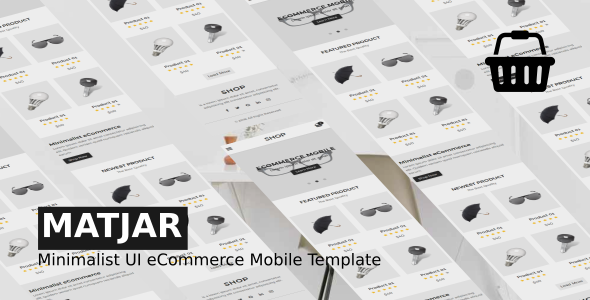 Matjar v1.0 - Minimalist UI eCommerce Mobile Template