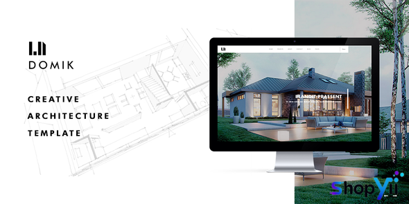 Domik v3.0.4 - Creative Responsive Architecture WordPress Theme