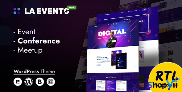 La Evento v1.0 - An Organized Event WordPress Theme
