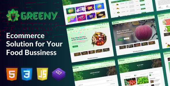 Greeny v1.0 - eCommerce HTML Template