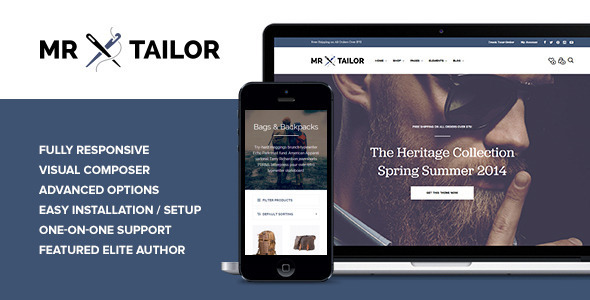 Mr. Tailor v2.9.14 - Responsive WooCommerce Theme