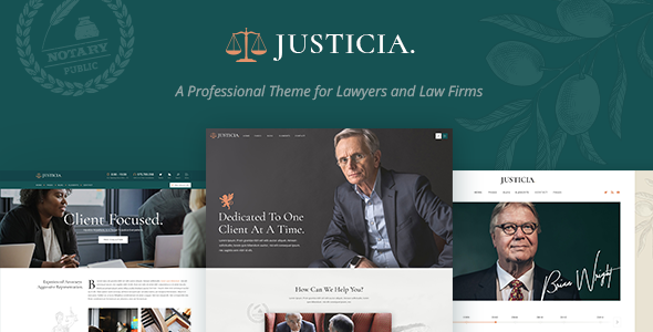 Justicia v1.4.0 - Lawyer and Law Firm Theme
