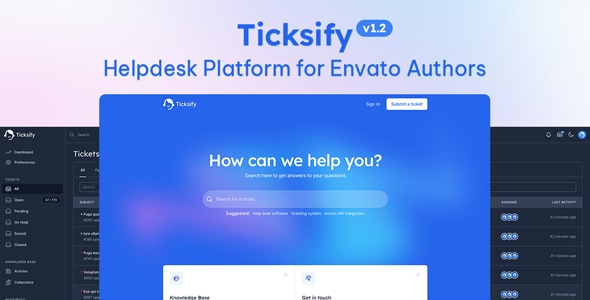 Ticksify v1.2.2 - Customer Support Software for Freelancers and SMBs
