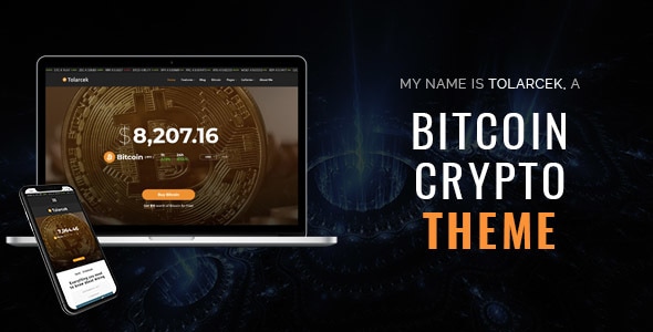 Tolarcek v1.4 - A Bitcoin & CryptoCurrency Blog Theme