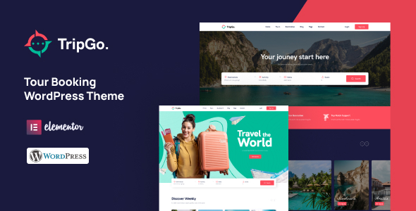 Tripgo v1.0.6 - Tour Booking WordPress Theme