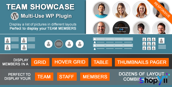 Team Showcase v2.2.4 - Codecanyon WordPress Plugin