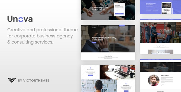 Unova v1.8.0 - Consulting Business WordPress Theme