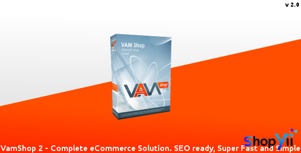VamShop 2 eCommerce CMS v2.0