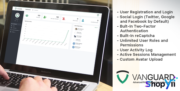 Vanguard v5.0.1 - Advanced PHP Login and User Management