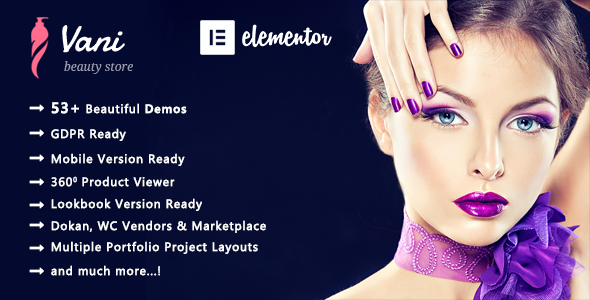 Vani v2.0.4 - Cosmetic Beauty WooCommerce WordPress Theme