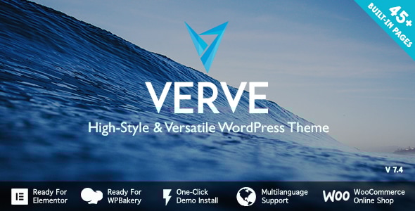 Verve v5.0 - High-Style WordPress Theme