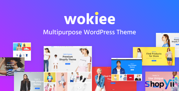 Wokiee v2.0 - Multipurpose WooCommerce WordPress Theme