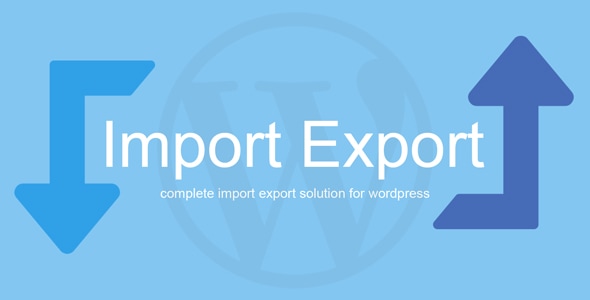 WP Import Export v1.7.0