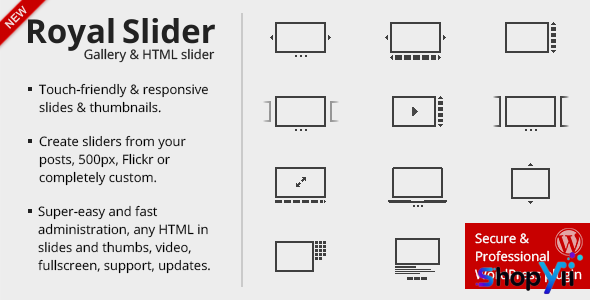RoyalSlider v3.4.0 - Touch Content Slider for WordPress