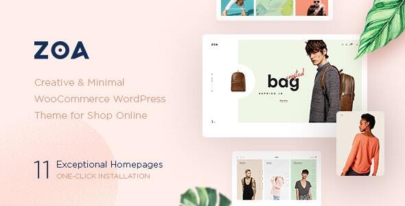 Zoa v2.5.2 - Minimalist Elementor WooCommerce Theme