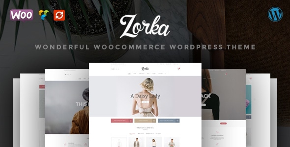 ZORKA v1.5.4 – Wonderful Fashion WooCommerce Theme