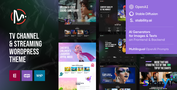 MediaFlex v1.3 - TV Channel & Streaming WordPress Theme