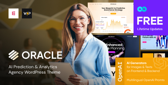 Oracle v1.0 - AI Prediction & Analytics Agency WordPress Theme
