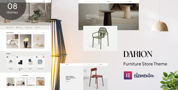 Darion v1.0.9 – Furniture Store WordPress Theme