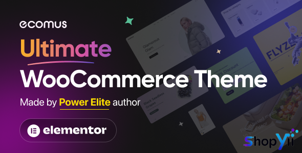 Ecomus v1.7.0 - Multipurpose WooCommerce Theme