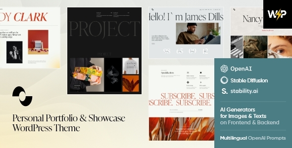 Showmax v1.4 - Personal Portfolio & Showcase WordPress Theme
