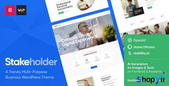 Stakeholder v1.6 - Business WordPress Theme