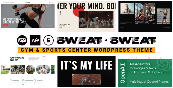 Sweat v1.0 - Gym & Sports Center WordPress Theme
