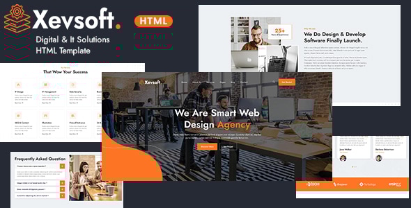 Xevsoft - Digital & It Solutions HTML Template