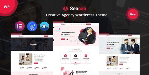 Seacab v1.0.7 – Creative Agency WordPress Theme