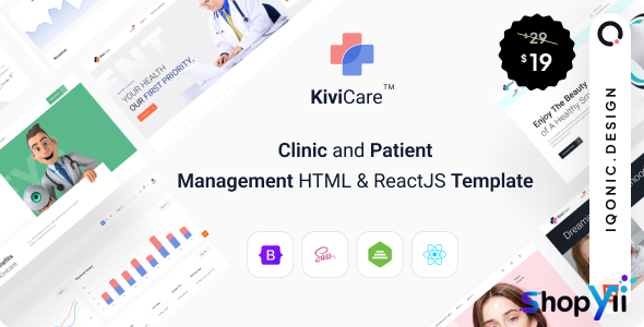 KiviCare(TM) v1.4.1 - Clinic And Patient Management HTML & ReactJS Template