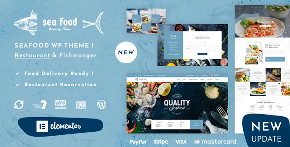 Pesce v1.5 - Seafood Restaurant WordPress Theme