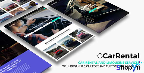 Grand Car Rental v3.7 - Limousine Car Rental WordPress