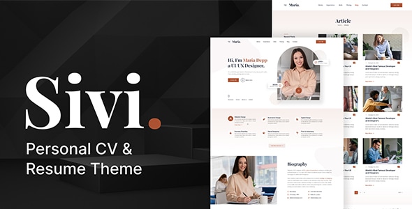 Sivi v1.4 - Personal CV/Resume Theme